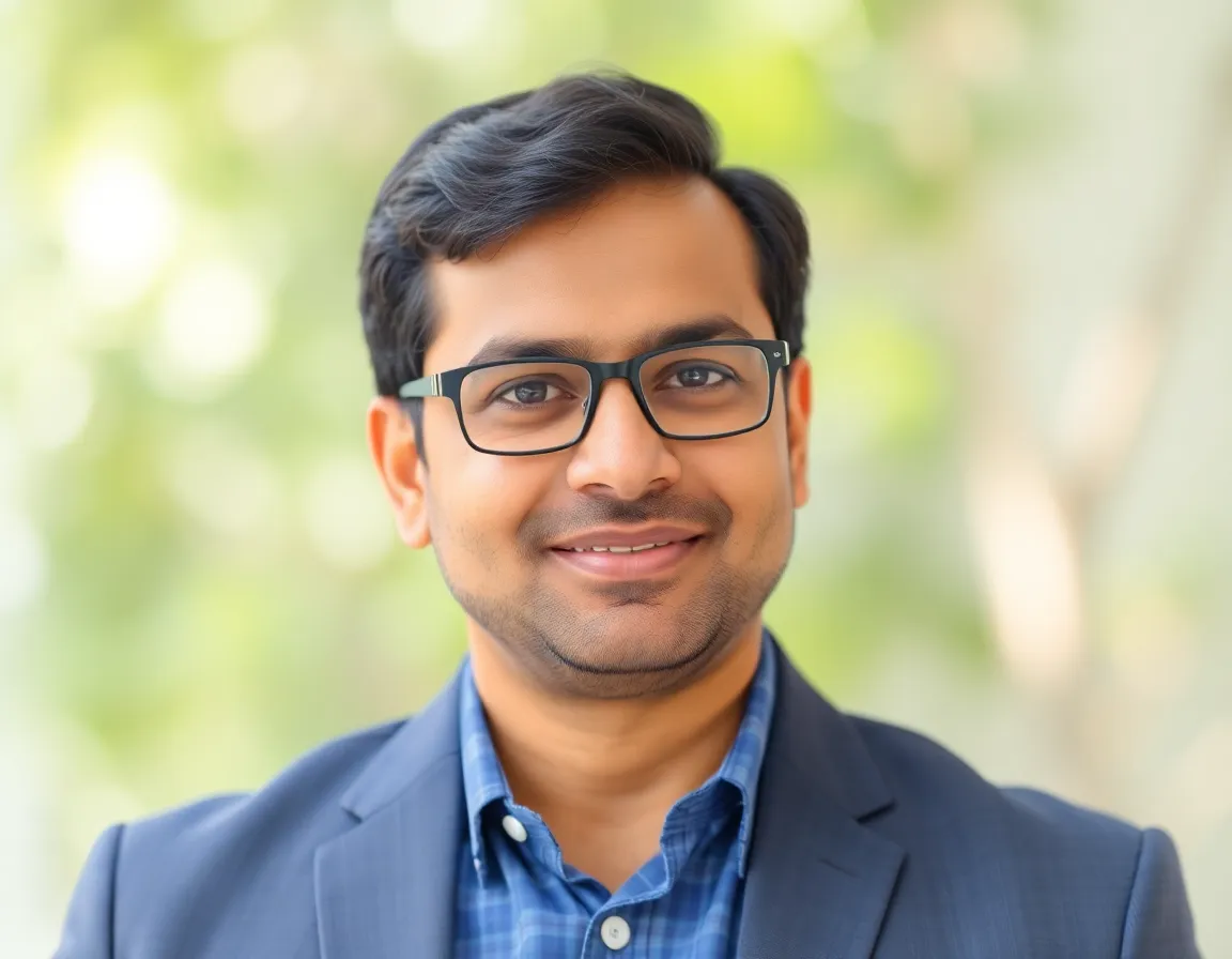 Professional headshot of Vikram Iyer, Quant Research Lead.