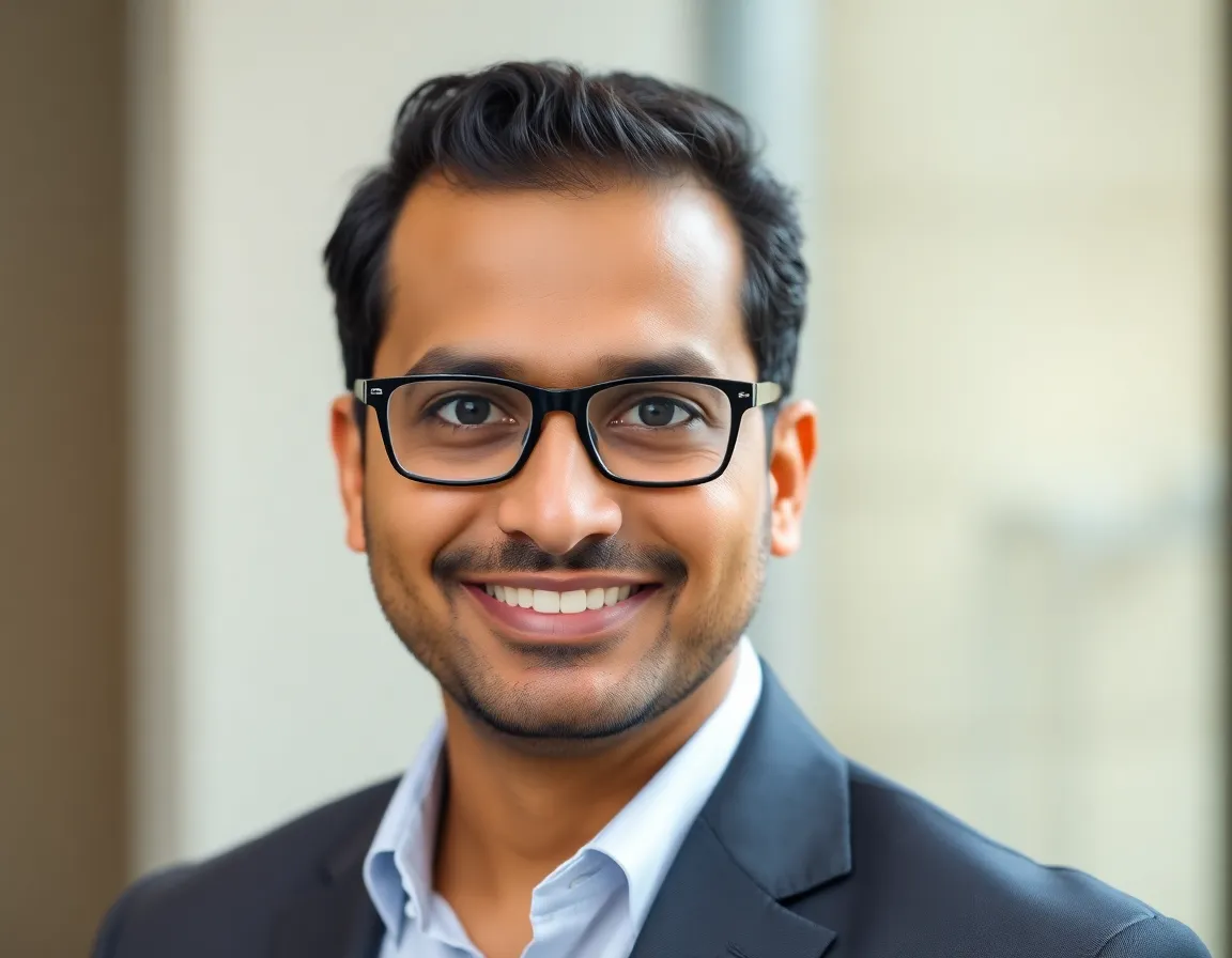 Professional headshot of Vikram Iyer, Quant Research Lead.